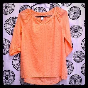 Peach Old Navy blouse